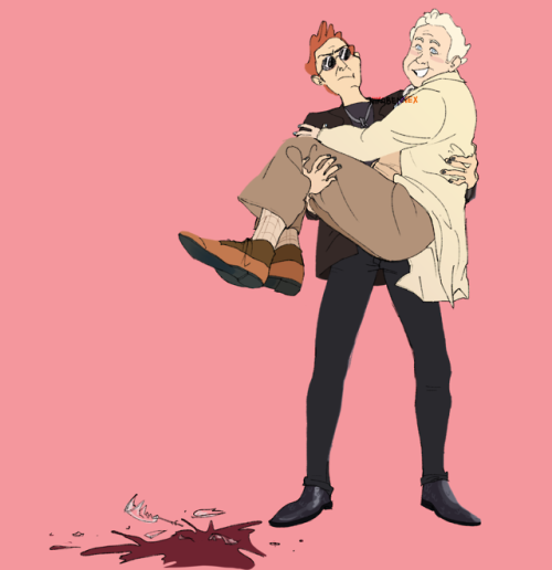 gggggarbage:“if i run and leap at crowley, he will Most Certainly catch me in his arms” 