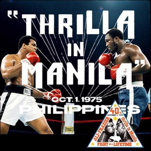 jabrightleft:  It has been 40 years since the #ThrillaInManila went down. #boxing