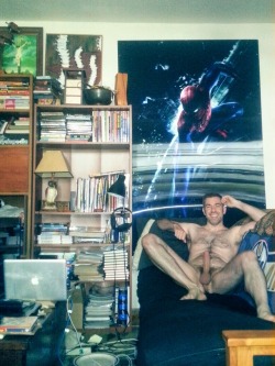 wiscthor2:Chilling out with Spider-Man in