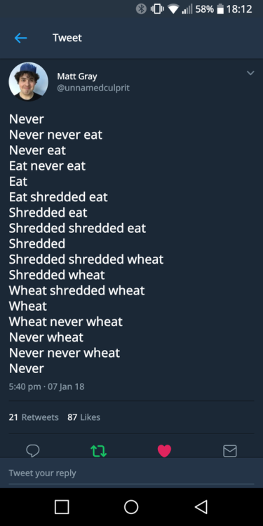 Tag yourself I&rsquo;m Wheat Never Wheat