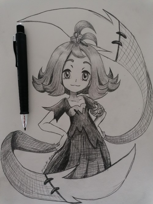 New Drawing: Alolas Ghost Type Sweetheart Acerola