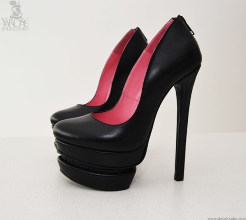 Leather high heels Available in different colors and heel highTo see more visit our website