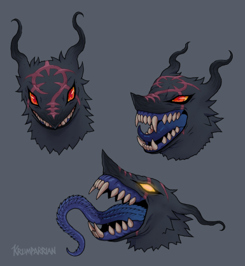 [oc] Hrofsar the Wendigo.  Perhaps the last of her race, she is a reluctant companion to Argahl