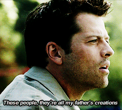 castielcovaks:  #god told the angels to love the humans more than him #and then there