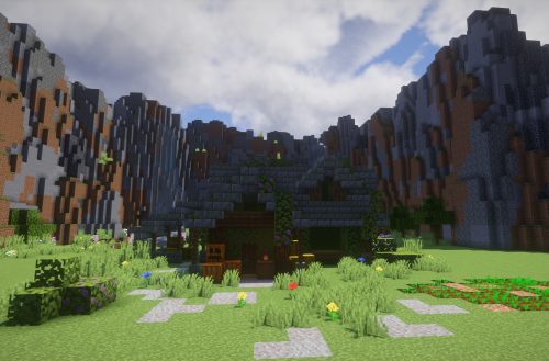 You can’t even really see the mountains…New shaders, not sure if I like them- there’s too muc