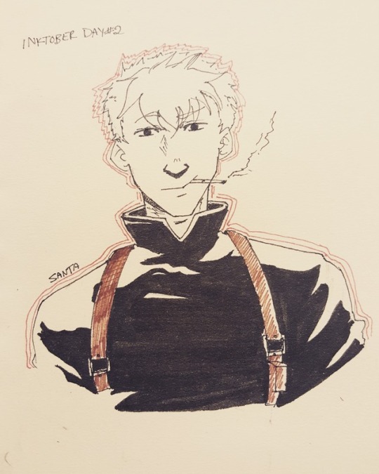 areyousanta: Fma-Inktober Day 2: Team Mustang @littlebutfiery this is for you babe <33 
