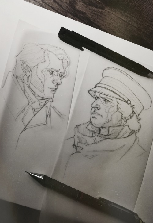 suis0u:Lt. Le Vesconte and Lt. Graham Gore from the Terror series. 