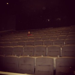 frickers:  I was the first one in the theatre