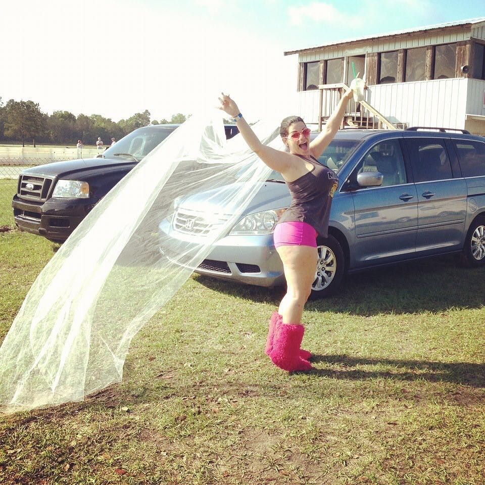 #TBT at the bike races&hellip; No I wasn&rsquo;t getting married, just wanted