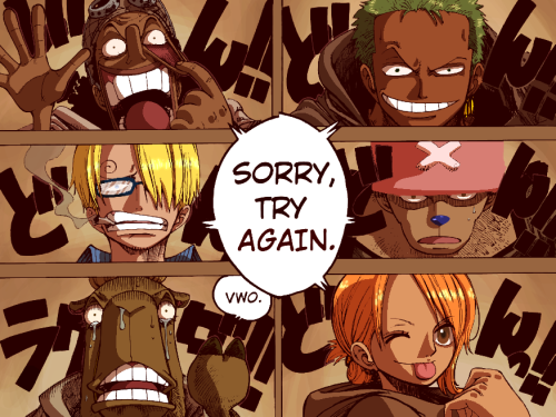 This is a good panel for many many reasons (mostly because of Zoro’s smile)