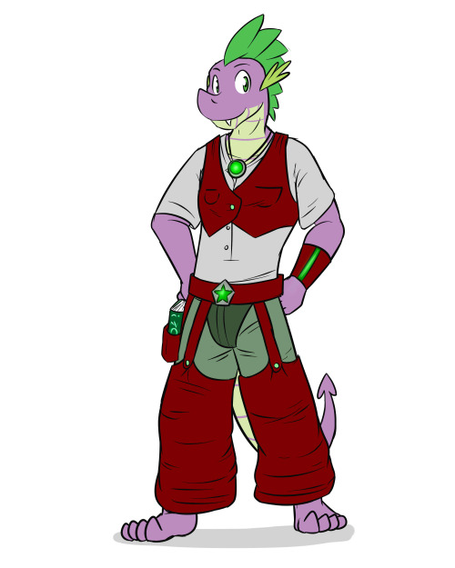 Spike - RPG Version Spike is an intermediate level mage, or more accurately an anti-mage, bolstered by his own natural affinity for magic and his resistance to it.  His offensive spells are fire based, being a dragon and all, but have magic nullifying