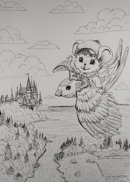 Inktober 2024. Day 2: Discover