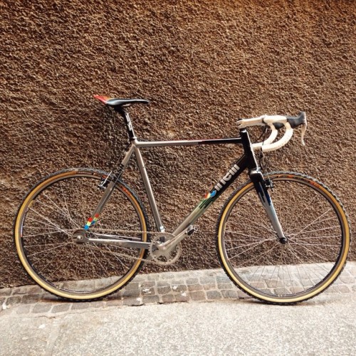 bici-veloce: From _fausto_bocchi_ - My Mash sscx! #teamcinellichrome #chromeindustries #cinelli #cin