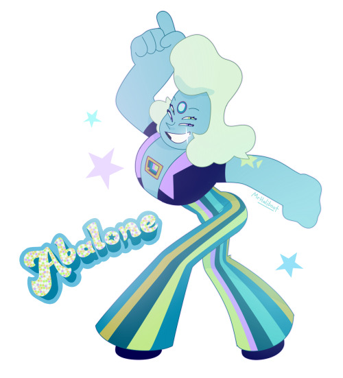 Mrhaliboot:  Abalone! A Bismuth And Pearl Fusion Inspired By The Most Recent Episode.