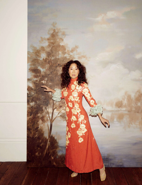 areyouleading:Sandra Oh by Zoe McConnell for Emmy Magazine 