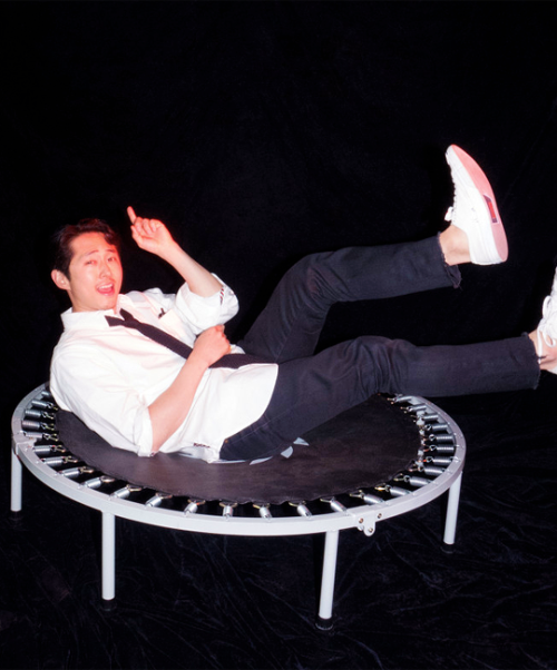 michonnegrimes:Steven Yeun photographed for GQ Korea