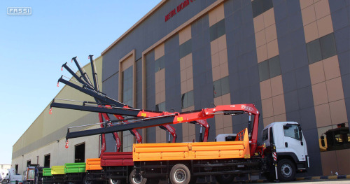 Fassi F195A.0.23 active cranes in Arabia