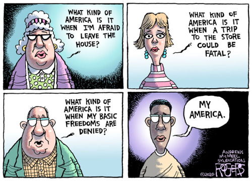 AMERICA May 12, 2020Cartoon by Rob Rogers