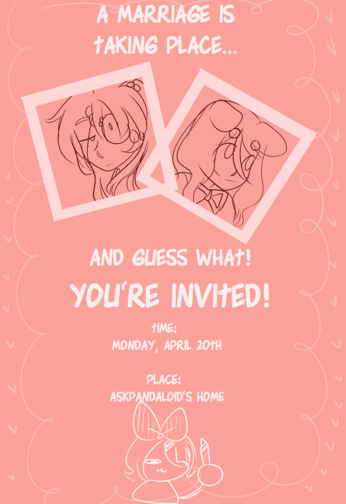 Hello there! You’ve just received an invitation to Miku and Ia’s wedding! Are you a vocaloid, utau, 