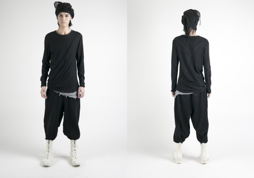 akumamatata: reomanet: Reo Ma FW15 first collection .Hat: yohji yamamoto, Rick OwensFootwear: Carol 