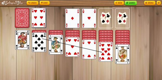 Spider Solitaire 1 Suit - Solitaire Bliss