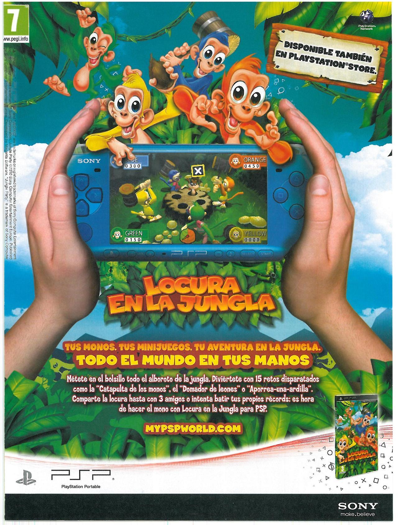 Video Game Print Ads — 'Madness in the Jungle' [aka, 'Jungle ...