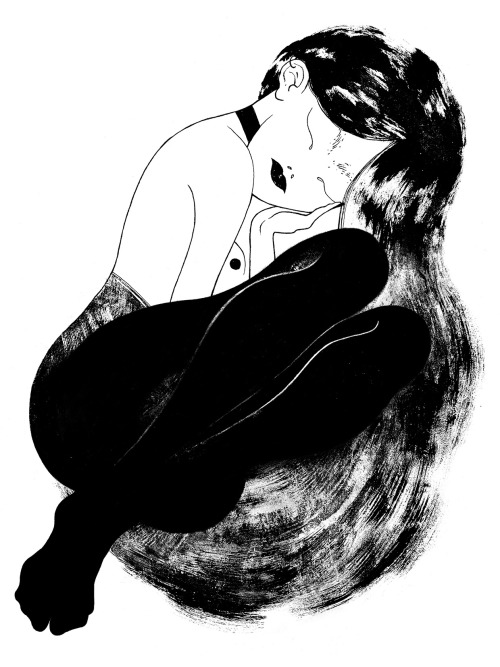 Nathalie Cohen aka Amnesia123 (French-Italian, b. 1990, based Milan, Italy) - Illustration for Women