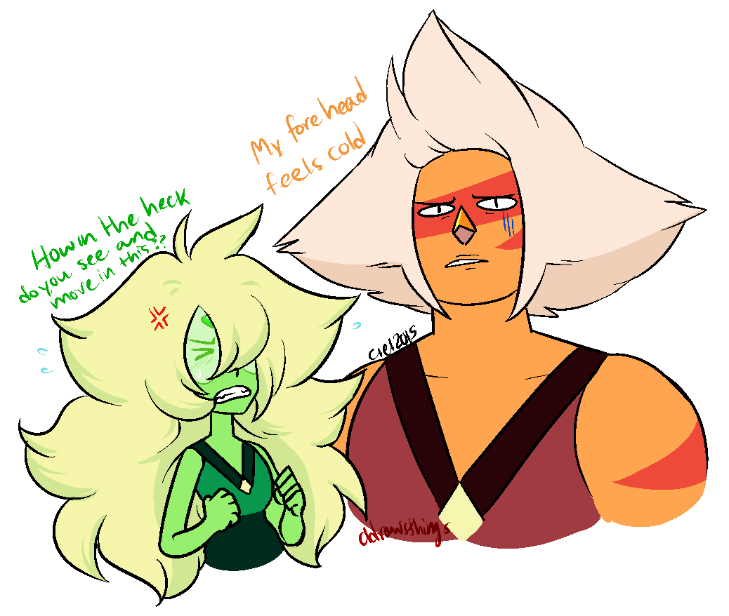 cldrawsthings:  I got distracted from meta jasper and lapis thoughts -bbut there