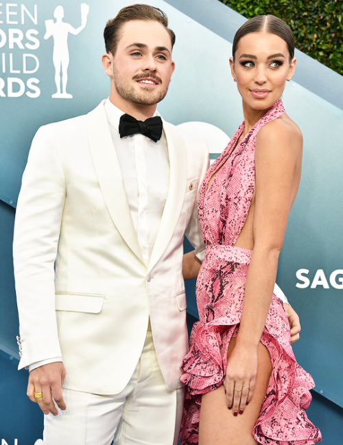 aliciaavikander: Dacre Montgomery and Liv Pollock attend the 26th Annual Screen Actors Guild Awards 