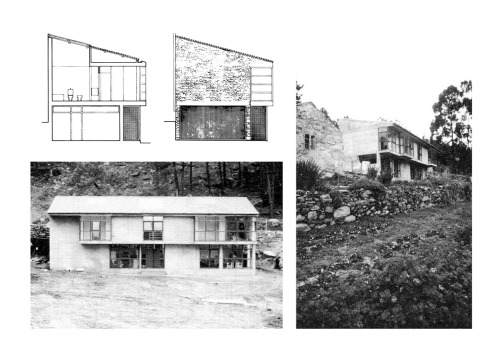 &lsquo;Casa Canosa&rsquo;, single family houseMoaña, Pontevedra, Galicia, Spain; 1980