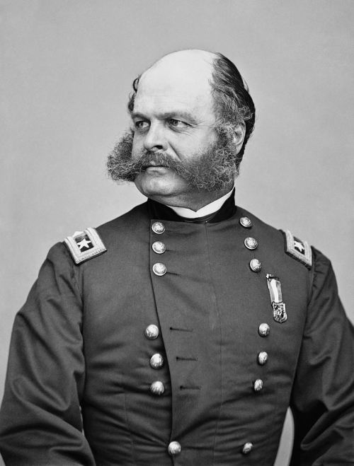 Fun History Fact,Ambrose Burnside was the sexiest general of the American Civil War.