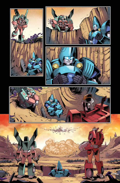  IDW Transformers 35 page 11Interior comic page colors for IDW’s Transformers issue 35 page 