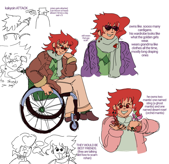 certified as the kakyoin guy in my circles — Some ideas for if