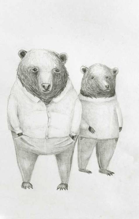 Gabrielle Nowicki  - 2016 - More bears!  - work in progressStill loving the bears…  more of t