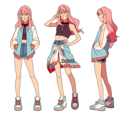 pockicchi:  this is lisa !!! shes my pink sunshine girl and she beats up fuccbois 😤👊