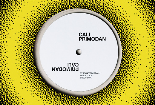 CALI - PRIMODAN Art direction, cover artwork and vinyl packaging design for PrimoDan, Indie music ar