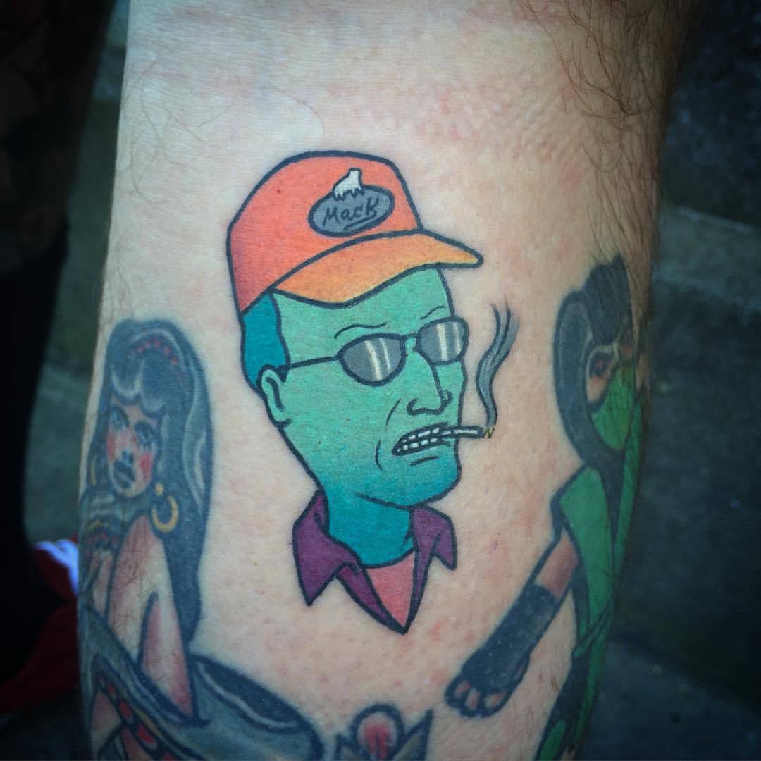 713 Tattoo on Twitter Hank hill tattooathon by dale Shipes  httptcoYaoGKcQJ5V  Twitter