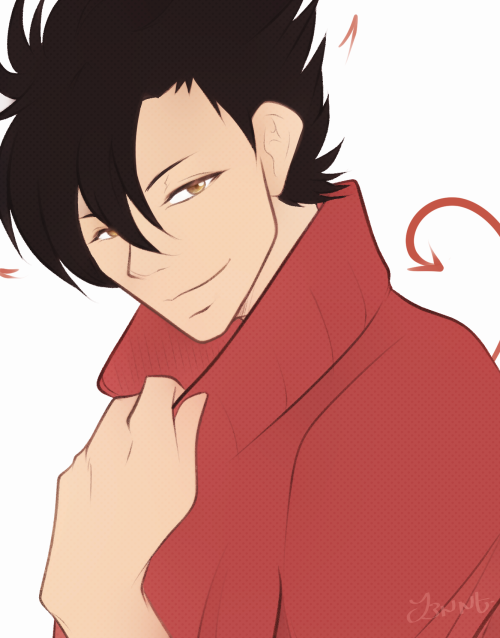 Kuroo, you devil. &lt;3