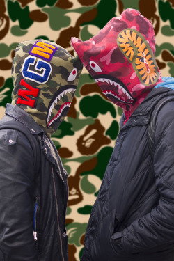 19claude91:  Bape Face Off Ape Shall Not Kill Ape. 