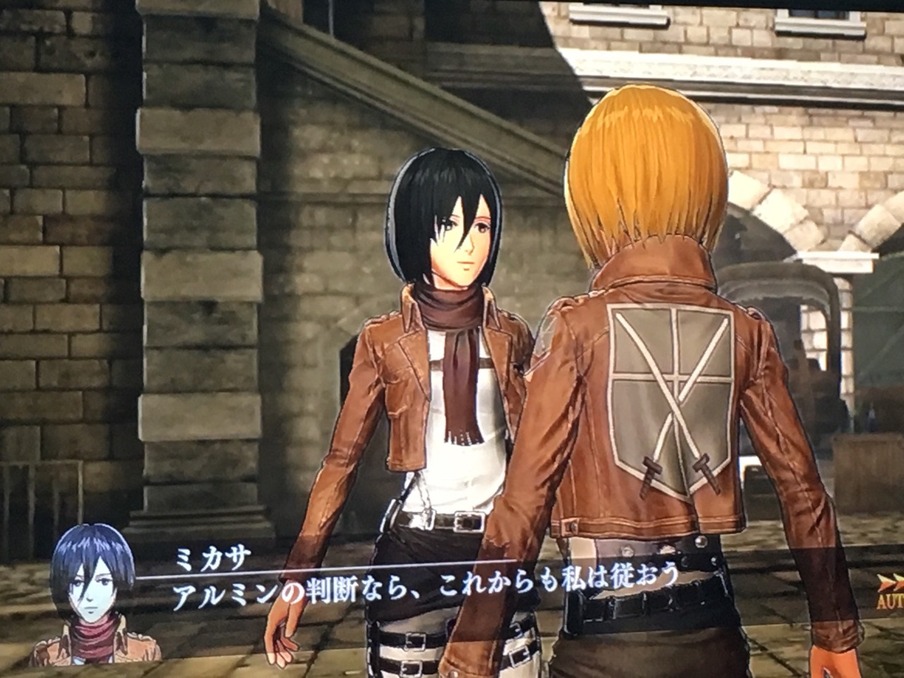 Everyone smiles when they see Armin aww &lt;3