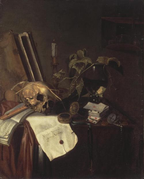 Vanitas Still Life (Early 17th Century) - Pieter Steenwyck