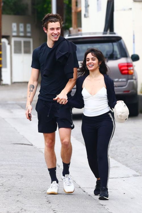 Shawn and Camila casual style