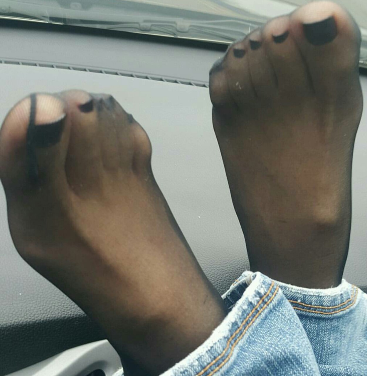 Your Beautiful Nylon Feet