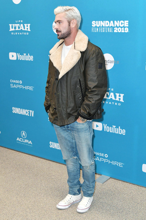 ZAC EFRON‘Extremely Wicked, Shockingly Evil And Vile’ Première, 2019 Sundance Film Festival, Utah (J