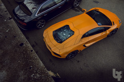 automotivated:  Aventador Above (by Bas Fransen Photography)