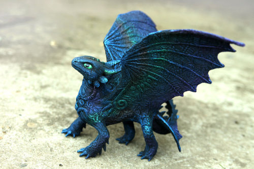 dailydragons: Rainbow Toothless Version by Ewgeny Hontor and Olga Karhu (DeviantArt | store | facebo