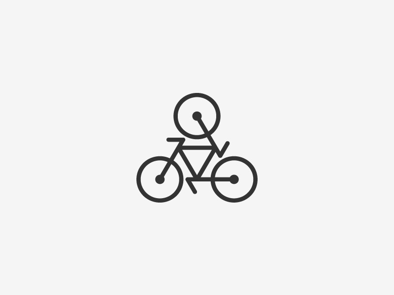 titsandtires:  (via Dribbble - Bicycle by Ramazanov Ruslan)