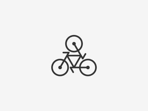 titsandtires:  (via Dribbble - Bicycle by Ramazanov Ruslan)