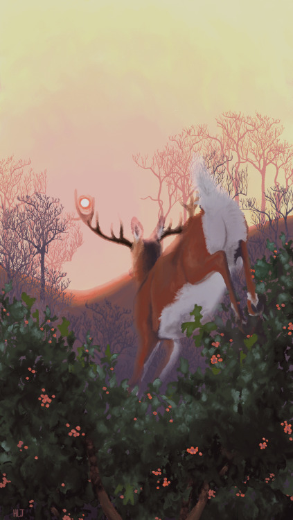 the risingof the sunthe runningof the deer