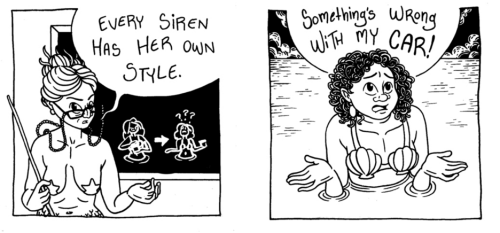 thismighthurt: Siren School by Isabella Rotman. Buy the comic. This is a cool comic but I’m re